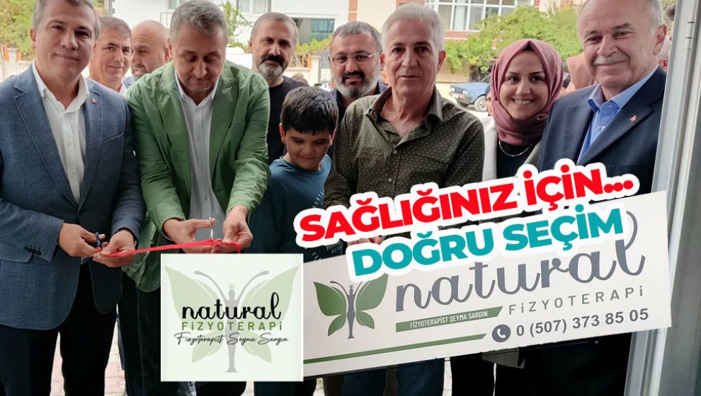 SAĞLIK HİZMETLERİNİZ İÇİN ÇÖZÜM:  NATURAL FİZYOTERAPİ AÇILDI