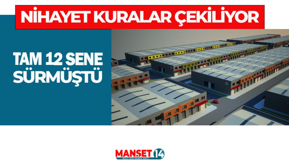 BÜYÜK SANAYİ SİTESİNDE SONA GELİNDİ