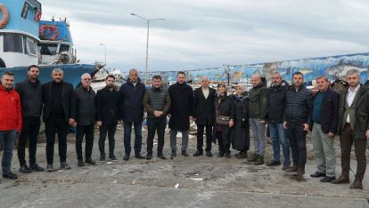 AKP'Lİ VEKİL FIRTINADAN ZARAR GÖRENLERİN YANINDAYDI