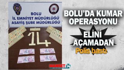 BOLU'DA OPERASYONLARIN ARKASI KESİLMİYOR