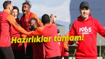 BOLUSPOR GENÇLERBİRLİĞİ MAÇI HAZIRLIKLARINI TAMAMLADI