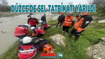 NEFES KESEN SEL TATBİKATI