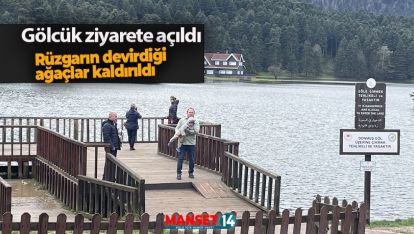 GÖLCÜK YENİDEN ZİYARETÇİLERE AÇILDI