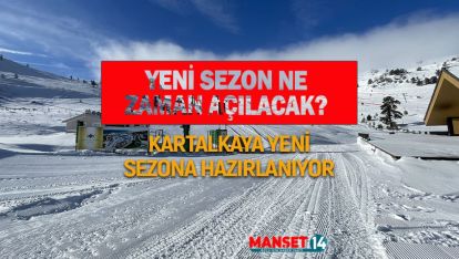 KARTALKAYA YENİ SEZONA HAZIRLANIYOR