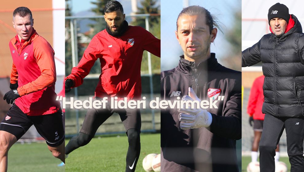 BOLUSPOR'DA EYÜPSPOR MAÇI HAZIRLIKLARI SÜRÜYOR