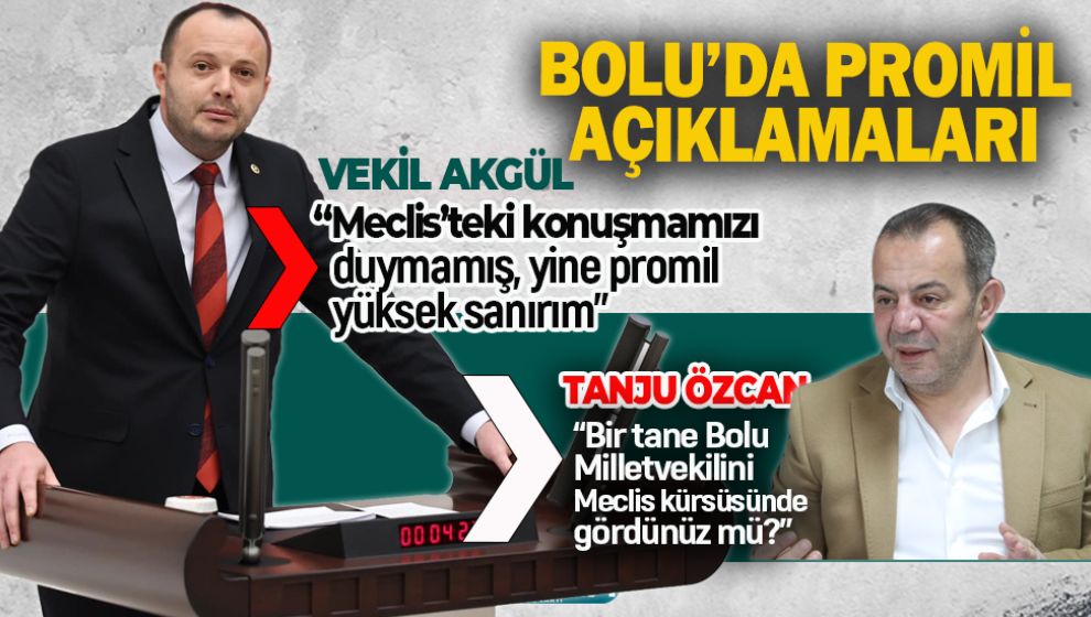 VEKİL AKGÜL'DEN, TANJU ÖZCAN'A 