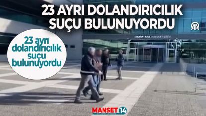 SUÇ MAKİNASI YAKALANDI: 36 YIL HAPİS