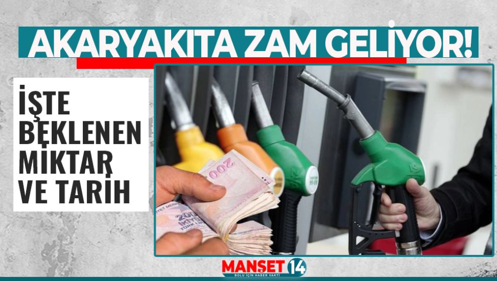 AKARYAKIT'A ZAM HABERİ VAR!