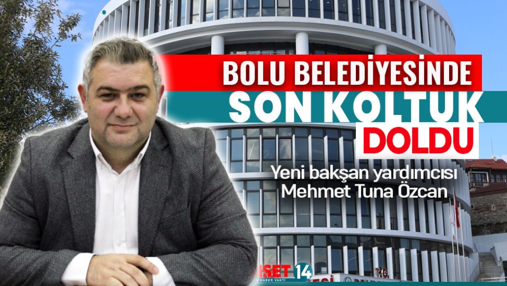 BOLU BELEDİYESİNDE YENİ BİR ATAMA