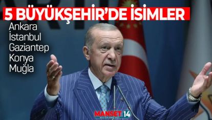 AK PARTİ 5 İLDE BU İSİMLERLE YOLA ÇIKACAK