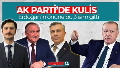 AK PARTİ'DE BOLU BELEDİYE BAŞKAN ADAYLIĞI İÇİN SARAY'A GİDEN 3 İSİM