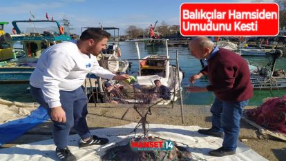 AKÇAKOCA'DA BALIKÇILAR HAMSİDEN UMUDUNU KESTİ