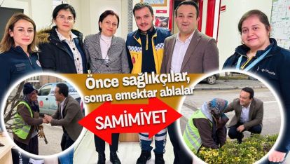 MHP BOLU BELEDİYE BAŞKAN ADAYI İLHAN DURAK SAĞLIK ÇALIŞANLARINI ZİYARET ETTİ