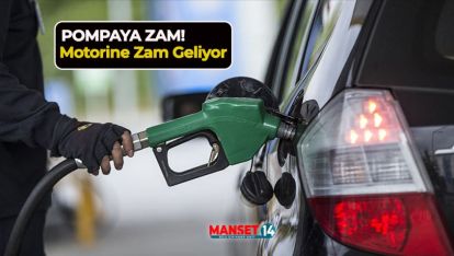 "MOTORİNE BÜYÜK ZAM!"