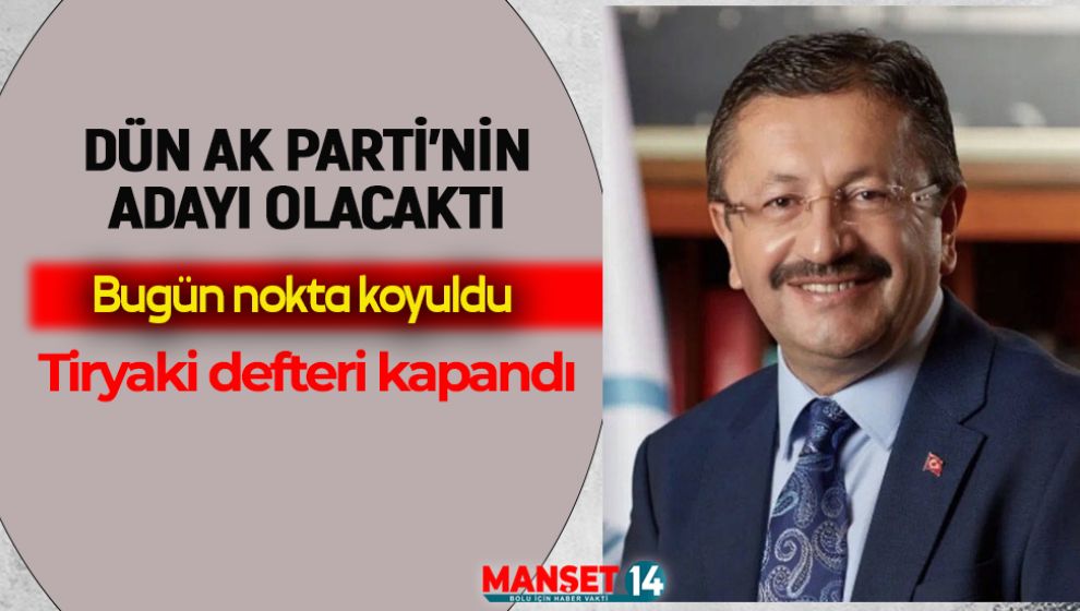 AK PARTİ'DE 24 SAATLİK HEYECAN SONA ERDİ