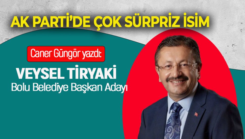 AK PARTİ'DE GÜNDEME GELEN İSİM ŞAŞIRTTI