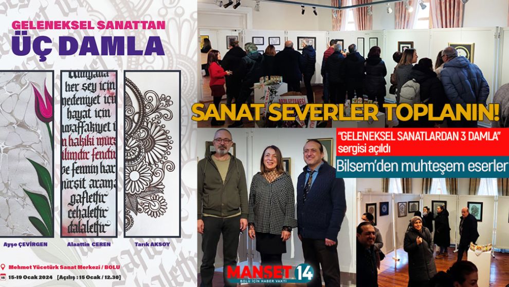 BİLSEM ÖĞRETMENLERİNDEN GELENEKSEL SANATLAR SERGİSİ