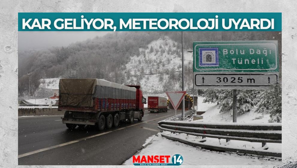 METEOROLOJİ UYARI ÜSTÜNE UYARI YAPIYOR