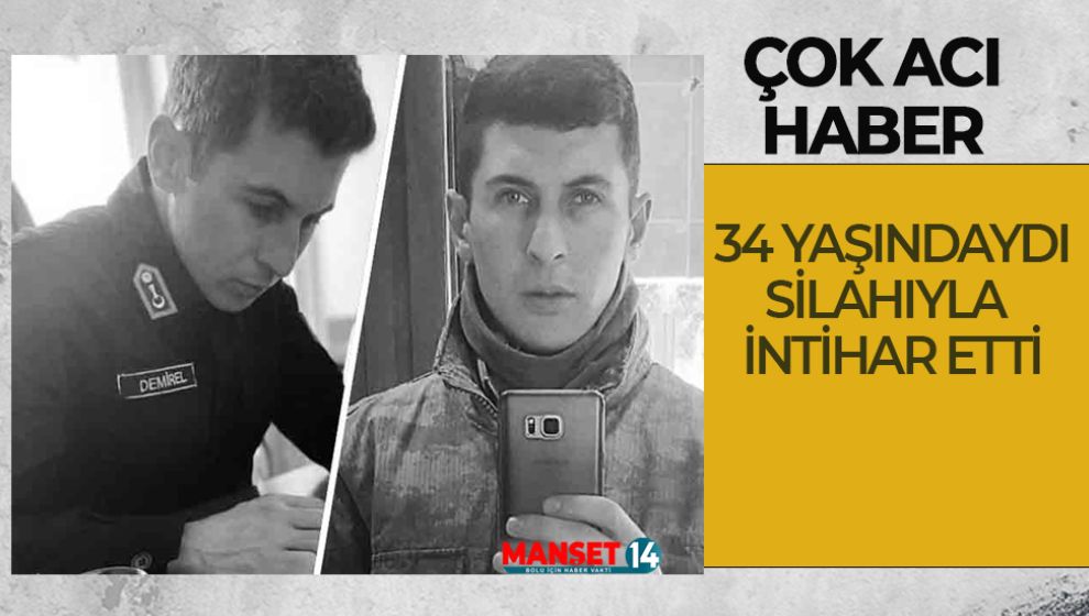 34 YAŞINDAKİ GENÇ SİLAHIYLA İNTİHAR ETTİ