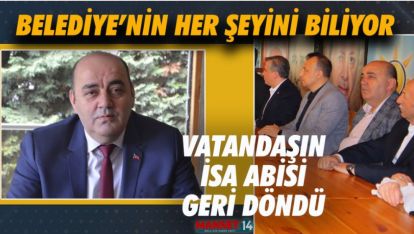 BOLU BELEDİYESİNİN EFSANE İSMİ SAHALARDA