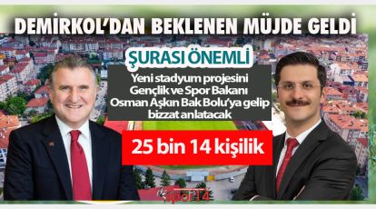 HAYDİ BAKALIM İNŞALLAH! YENİ STADYUMDA BİR IŞIK GÖRÜNDÜ