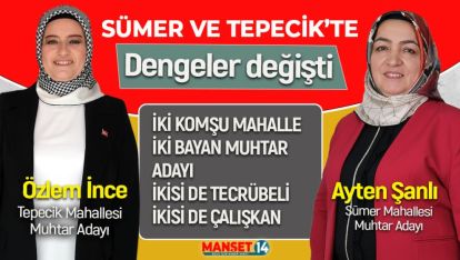 SÜMER VE TEPECİK'TE KARTLAR YENİDEN DAĞITILACAK