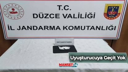 UYUŞTURUCUYA GEÇİT YOK