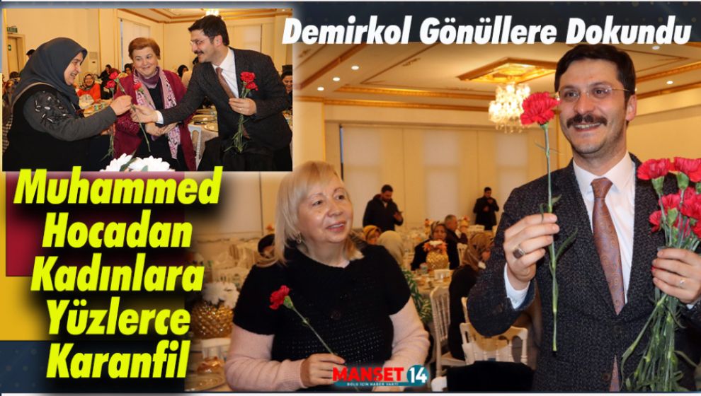 AK KADINLARDAN DEMİRKOL’A TAM DESTEK