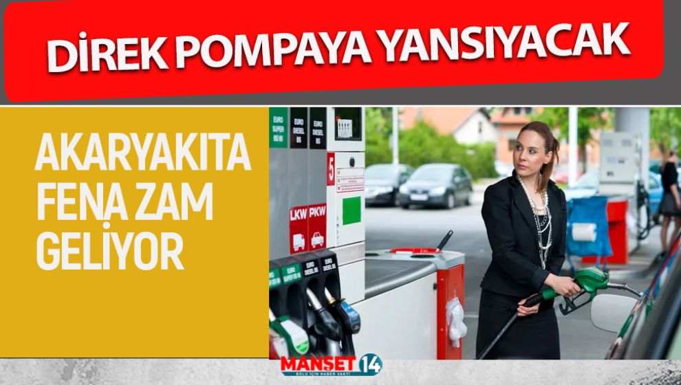 MOTORİNE YİNE BÜYÜK ZAM GELİYOR!