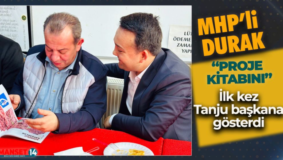 ÖZCAN DURAK'IN PROJELERİNİ İNCELEDİ