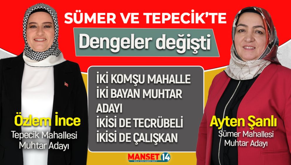 SÜMER VE TEPECİK'TE KARTLAR YENİDEN DAĞITILACAK