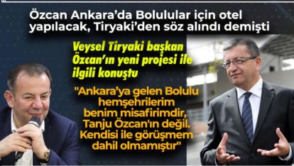 BOLU'DAN ANKARA'YA GİDECEK HASTA YAKINLARI İÇİN TİRYAKİ'DEN GÜZEL HABER