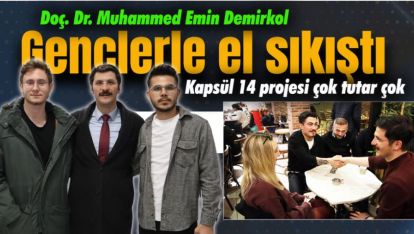 DEMİRKOL'UN BU PROJESİ GENÇLERE VE ÇOCUKLARA, KISACA GELECEĞİMİZE