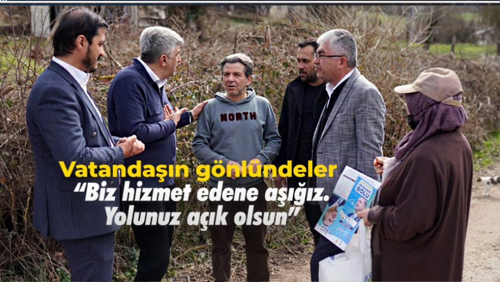 AK PARTİLİ İL GENEL MECLİS ADAYLARI GÖNÜLLERDE