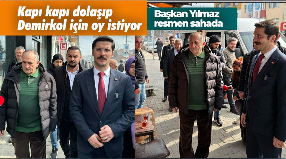 DEMİRKOL'A ESKİ BAŞKAN YILMAZ'DAN TAM DESTEK