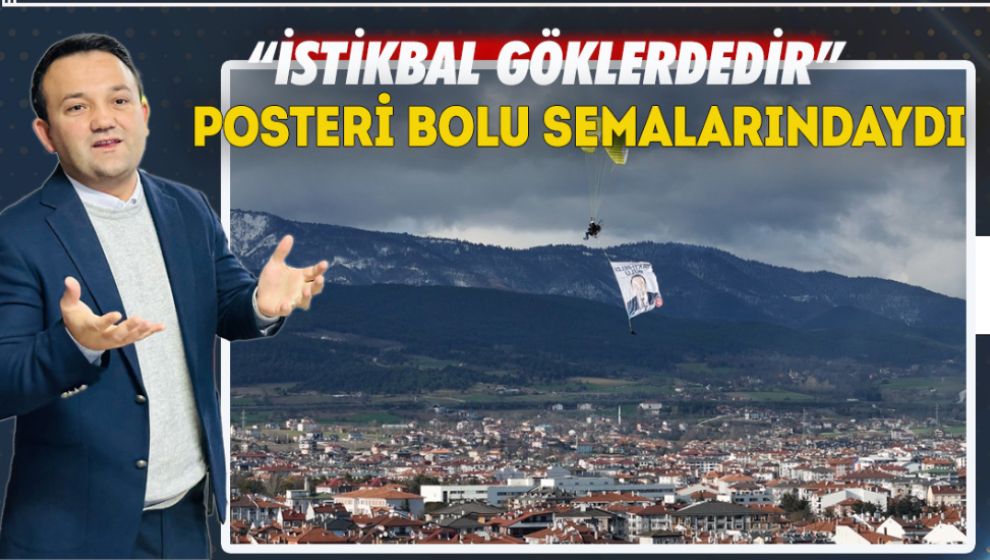 DURAK'IN POSTERİ BELEDİYENİN ÜZERİNDE UÇURULDU