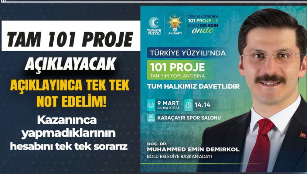 GEÇ AÇIKLANAN PROJELERİN NEDENİ BELLİ OLDU