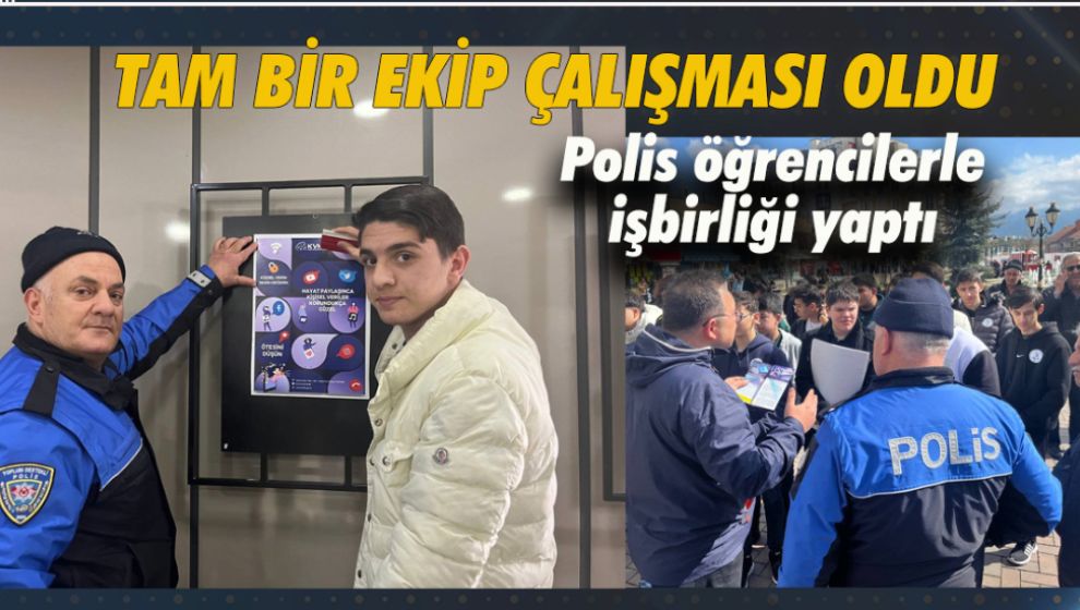 SOSYAL MEDYA DOLANDIRICILIĞINDA POLİS GENÇLERLE İŞBİRLİĞİNDE