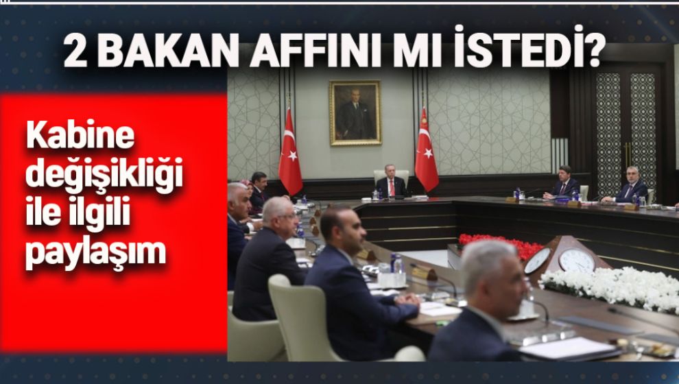 2 BAKAN AFFINIMI İSTEDİ?