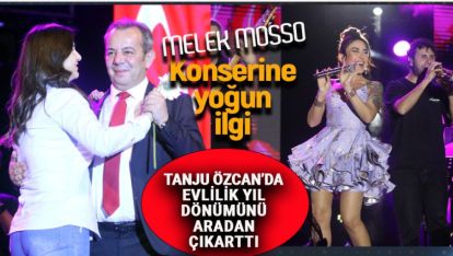 BİNLER MELEK MOSSO İLE COŞTU. ÖZCAN'DA EVLİLİK YILDÖNÜMÜNÜ KUTLADI