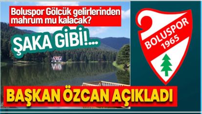 GÖLCÜK'Ü BOLUSPOR'DAN ALMAK MI İSTİYORLAR?