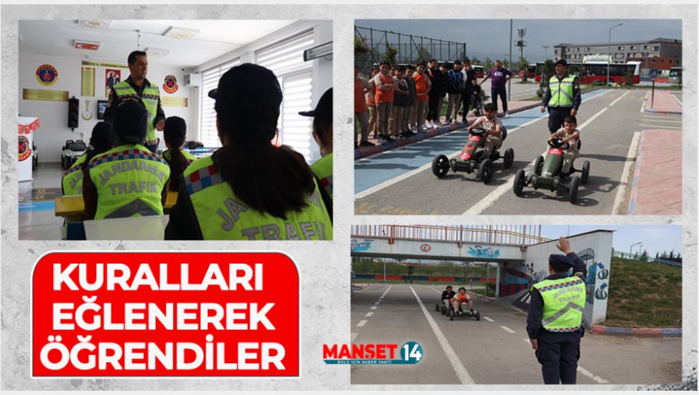 KURALLARI EĞLENEREK ÖĞRENDİLER