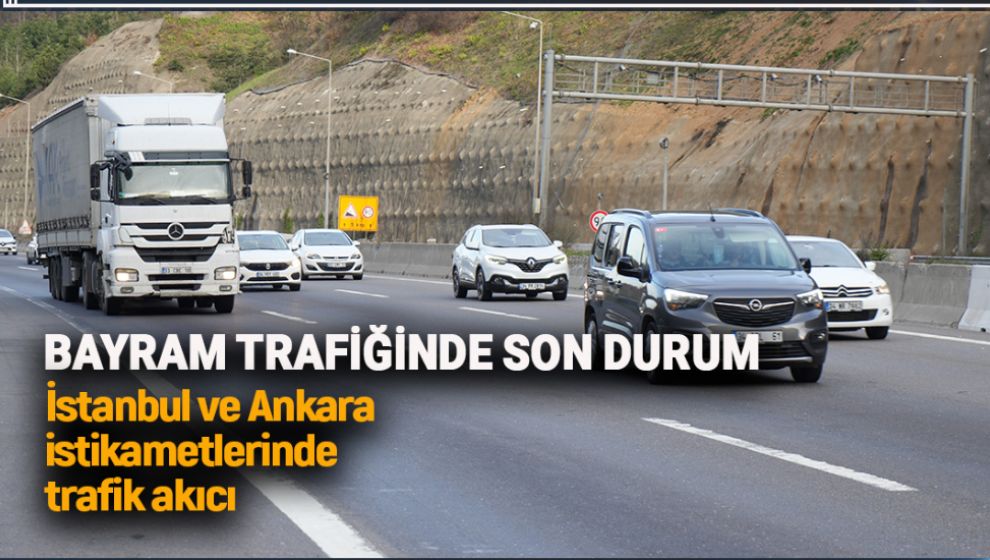 TEM OTOYOLUNDA TRAFİK AKICI, SIKINTI YOK!