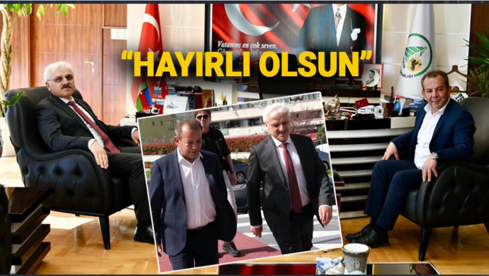 VALİ KILIÇ'TAN ÖZCAN'A HAYIRLI OLSUN ZİYARETİ