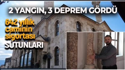 642 YILLIK CAMİNİN SİGORTASI SÜTUNLARI