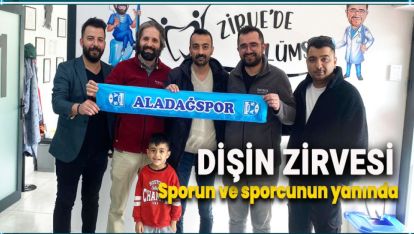 "ZİRVE DİŞ" YİNE SPORUN VE SPORCUNUN YANINDA