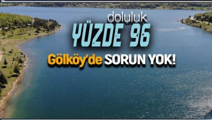 GÖLKÖY DOLDU DOLACAK. SULAMAYA BİLE AÇILABİLİR