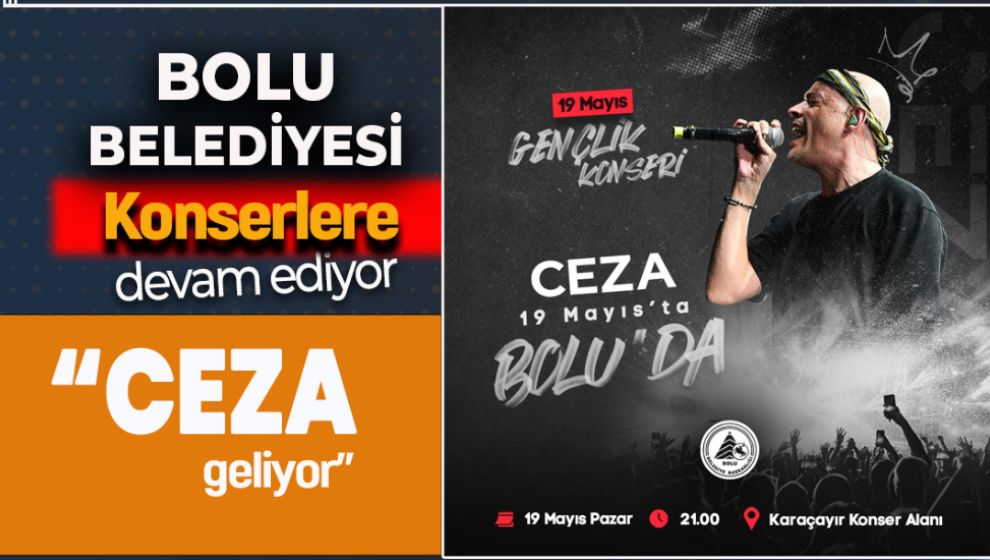 BOLU BELEDİYESİ KONSERLERE DEVAM EDİYOR