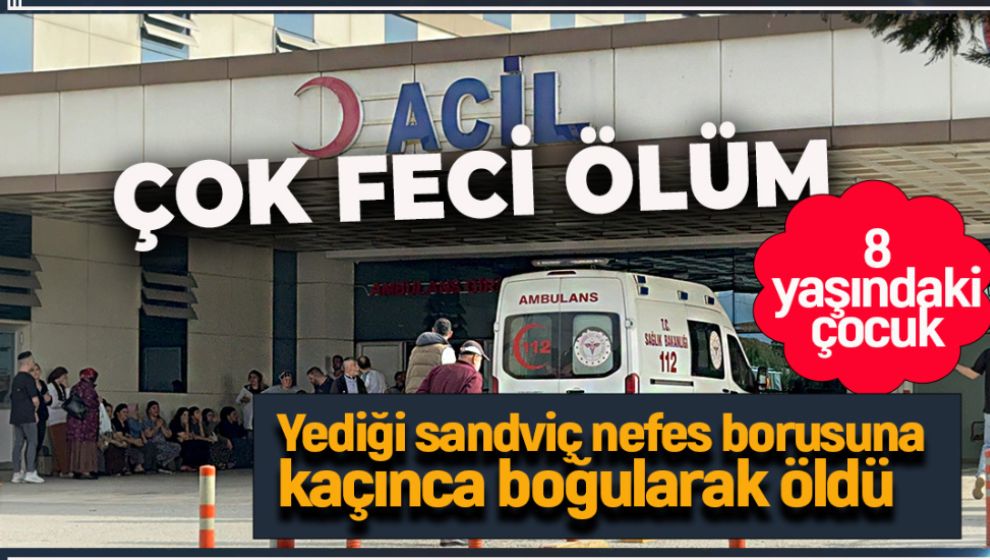 FECİ OLAY. 8 YAŞINDAKİ ÇOCUK ARKADAŞLARININ GÖZÜ ÖNÜNDE BOĞULARAK ÖLDÜ