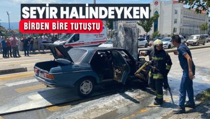 SEYİR HALİNDEYKEN TUTUŞTU